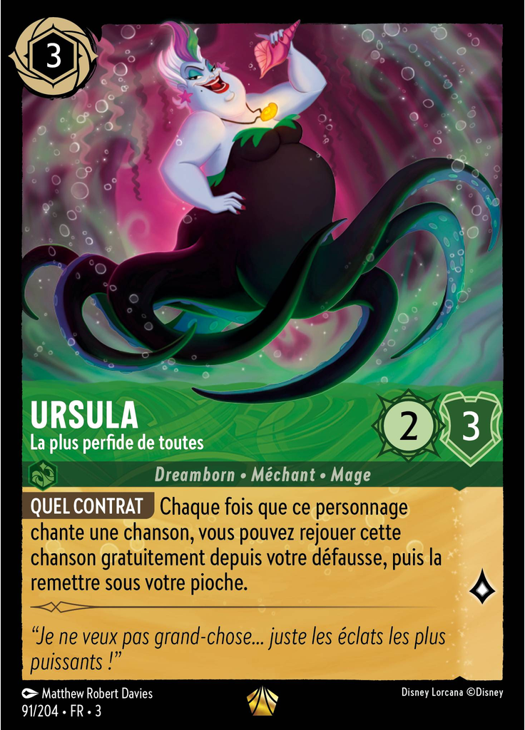 Ursula - Deceiver of All (Foil)