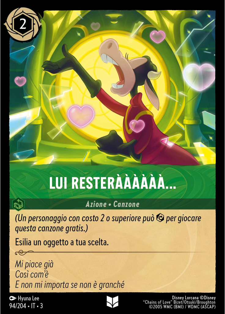 Has Set My Heaaaaaaart… (Foil)
