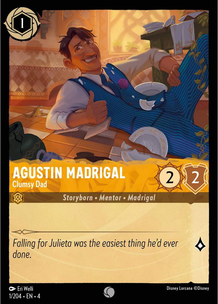 Agustin Madrigal - Clumsy Dad (Foil)