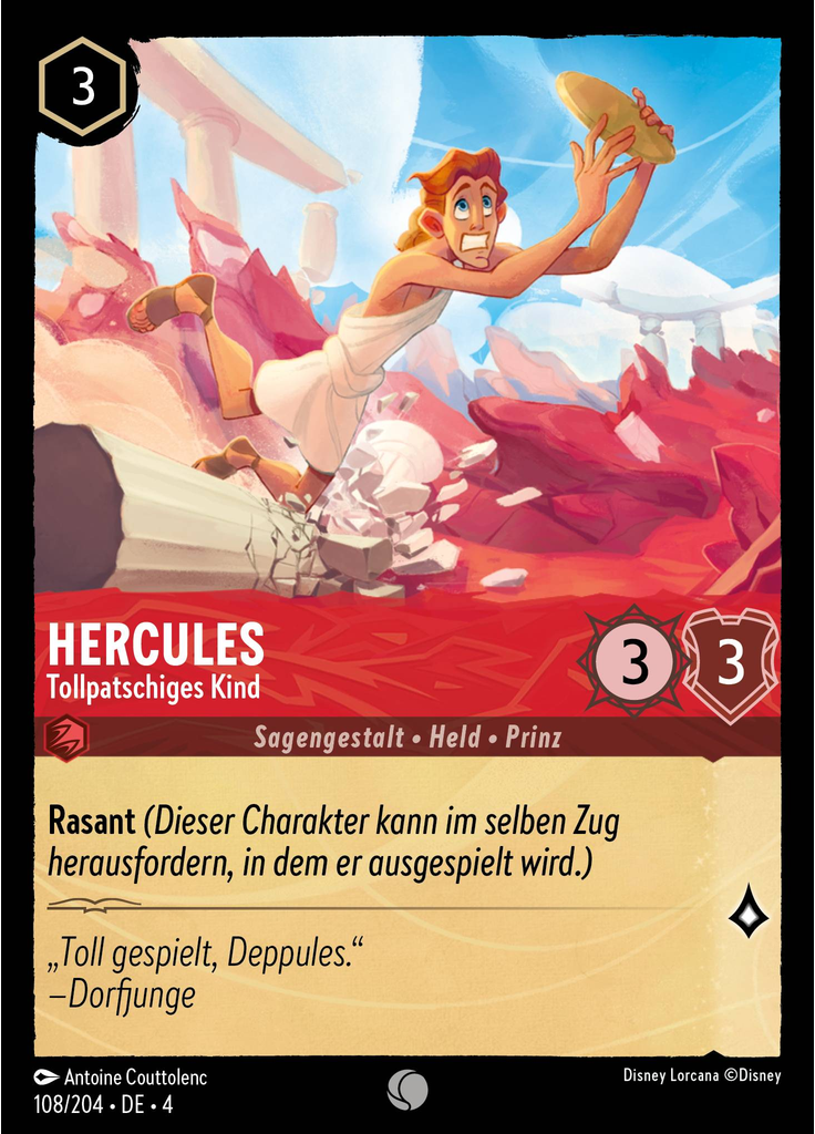 Hercules - Clumsy Kid (Foil)