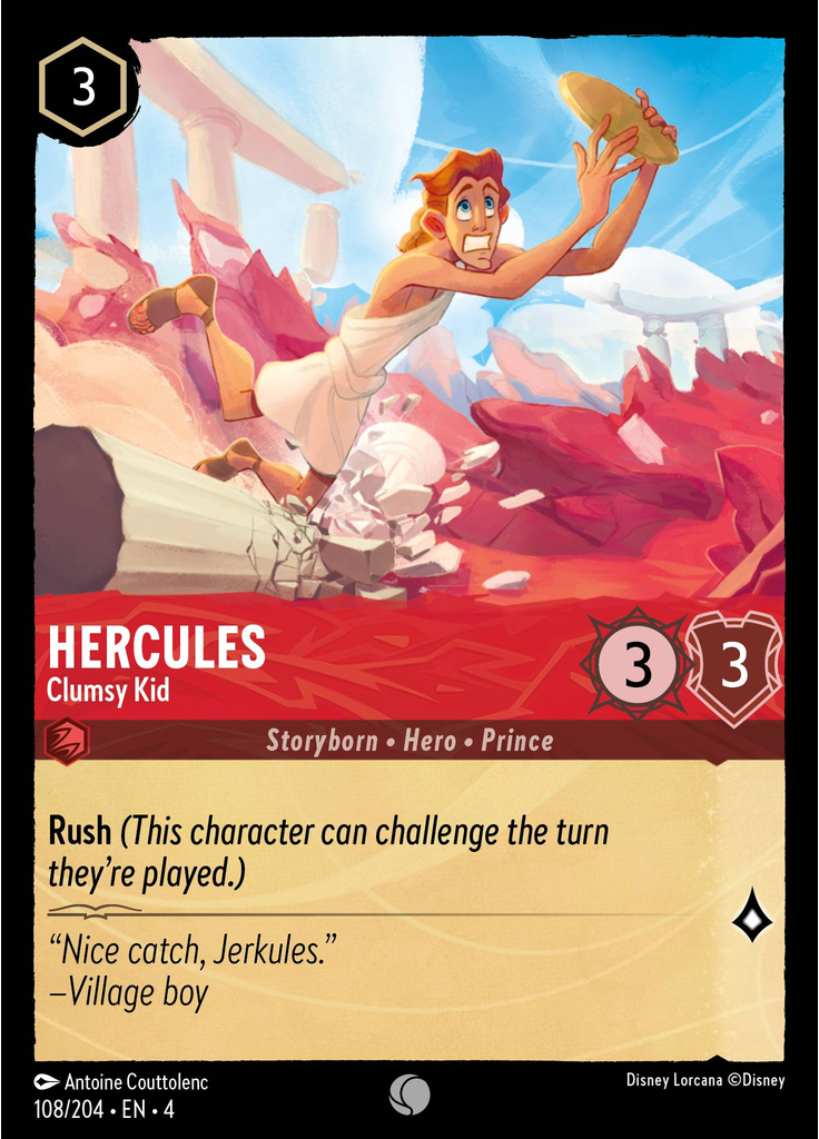 Hercules - Clumsy Kid (Foil)