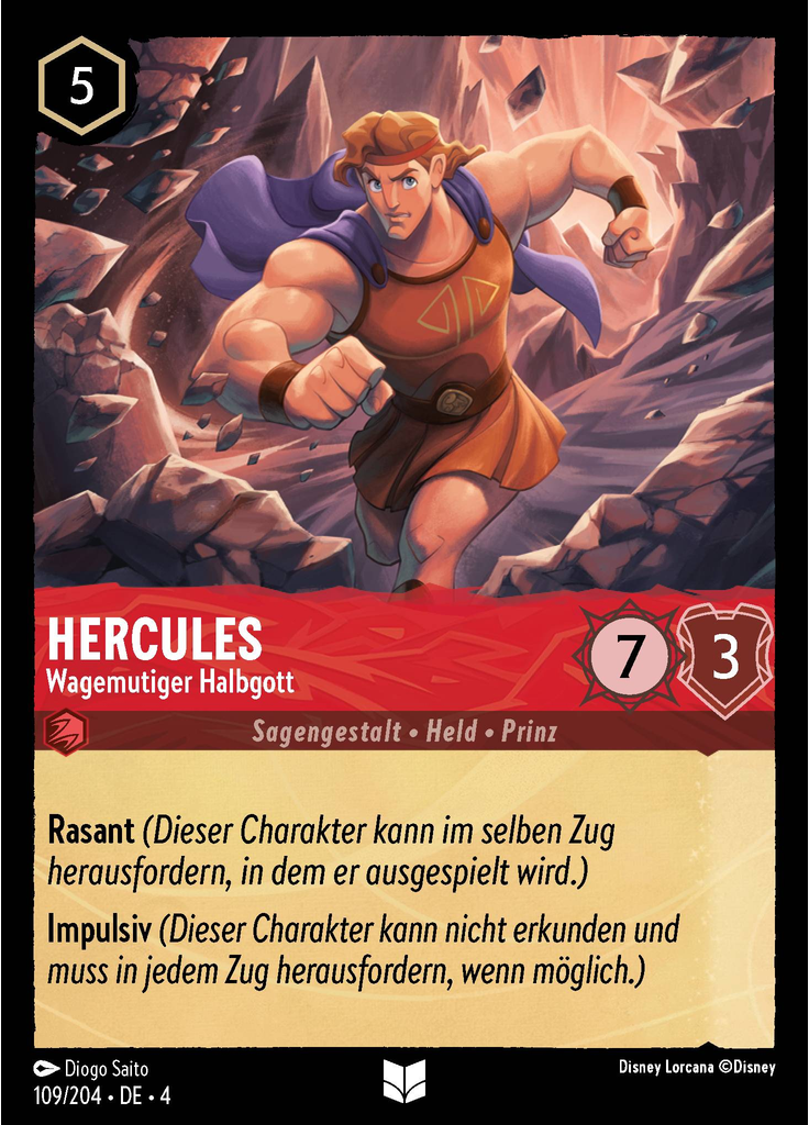 Hercules - Daring Demigod (Foil)