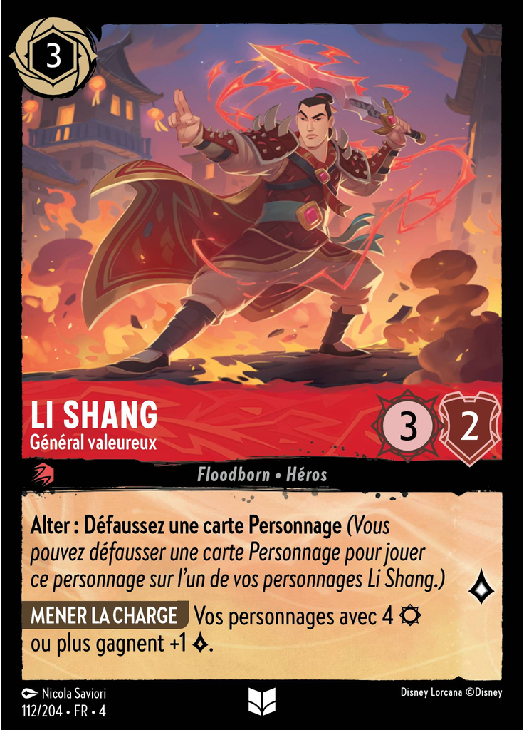 Li Shang - Valorous General (Foil)