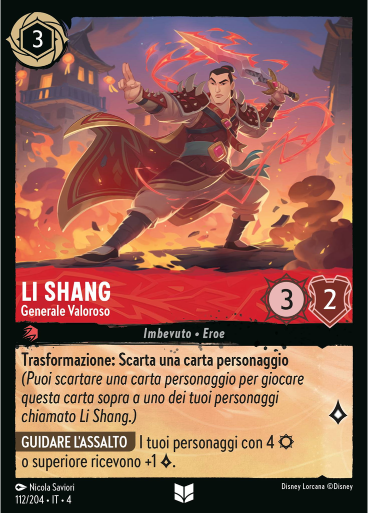 Li Shang - Valorous General (Foil)