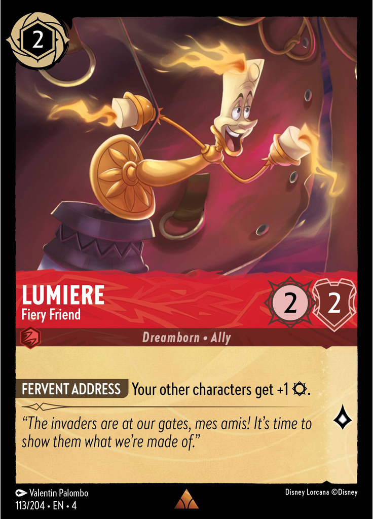 Lumiere - Fiery Friend (Foil)