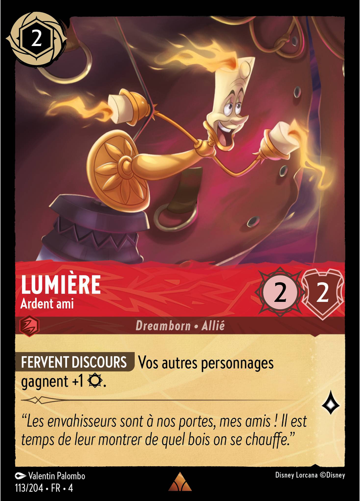 Lumiere - Fiery Friend (Foil)