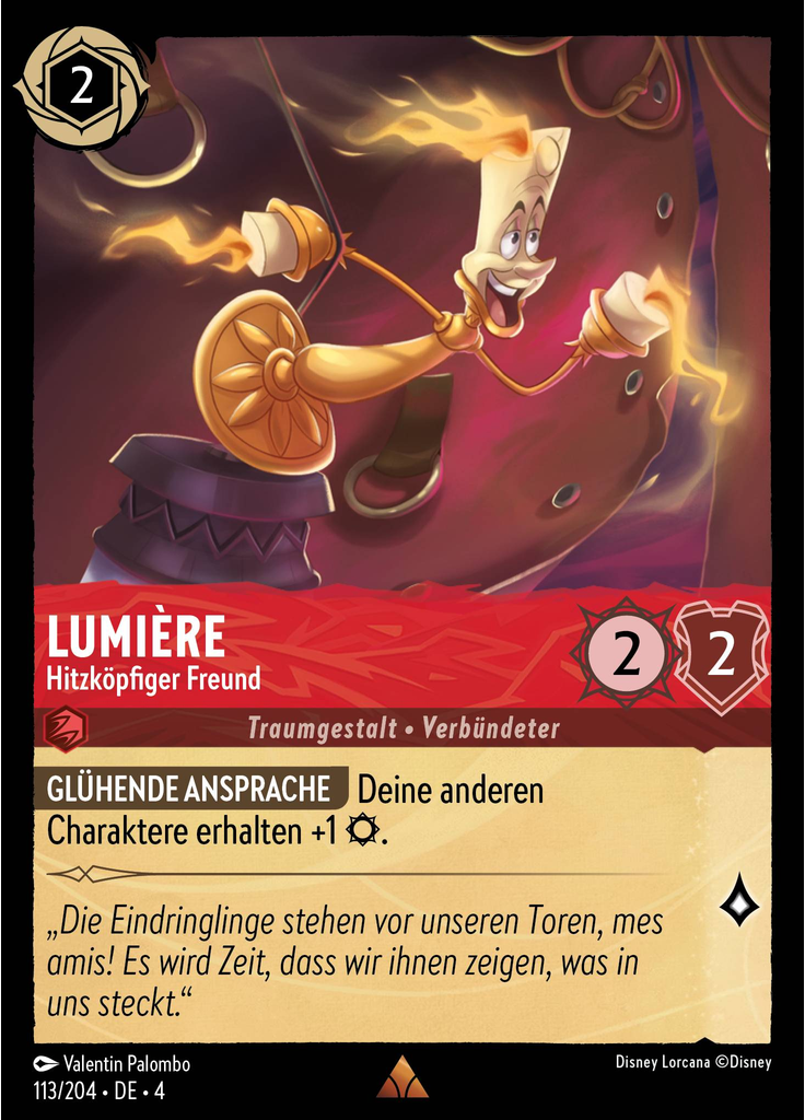 Lumiere - Fiery Friend