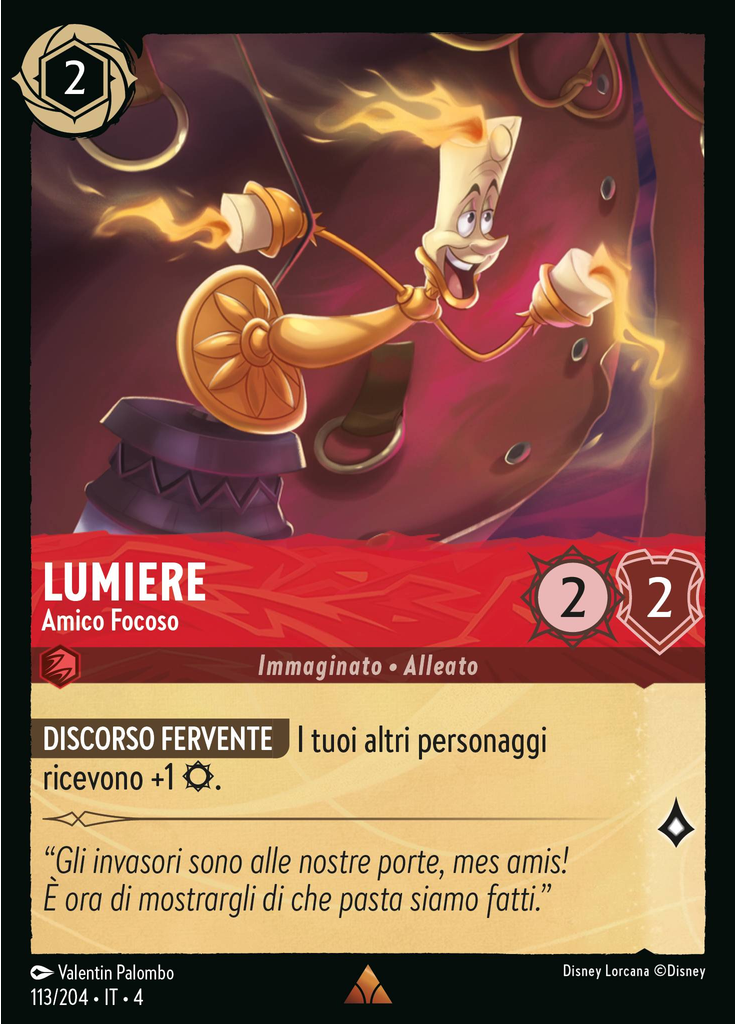 Lumiere - Fiery Friend