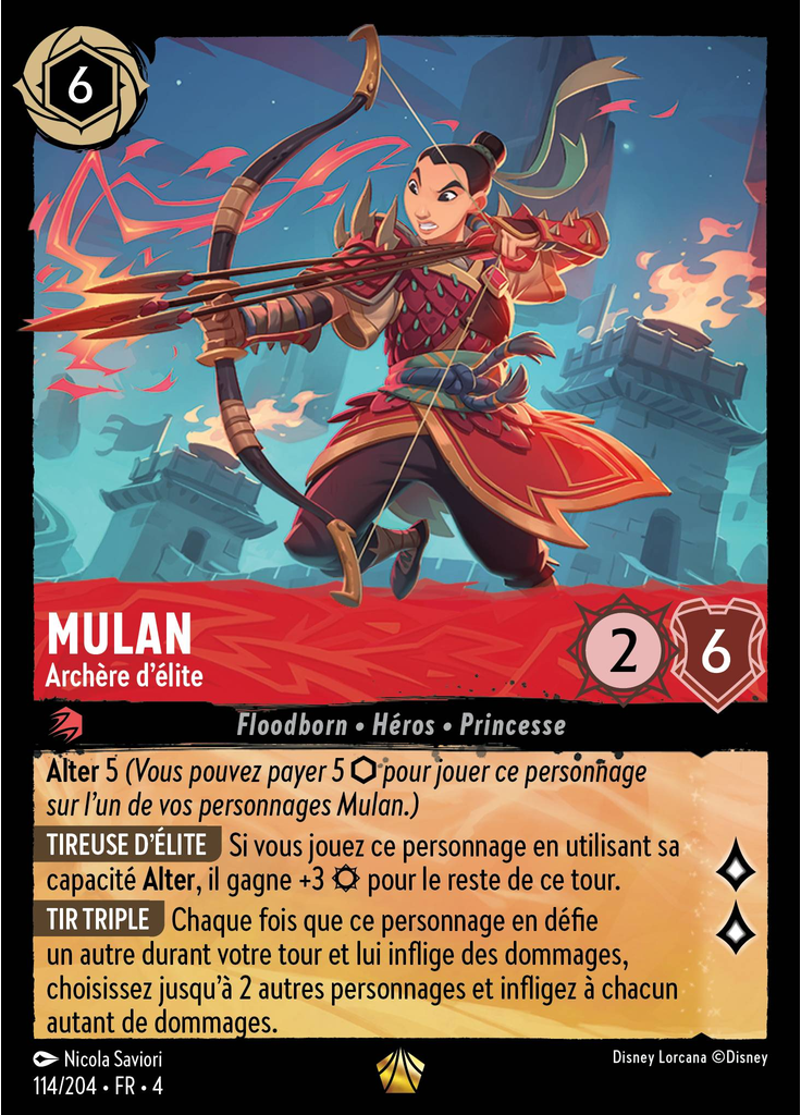 Mulan - Elite Archer (Foil)