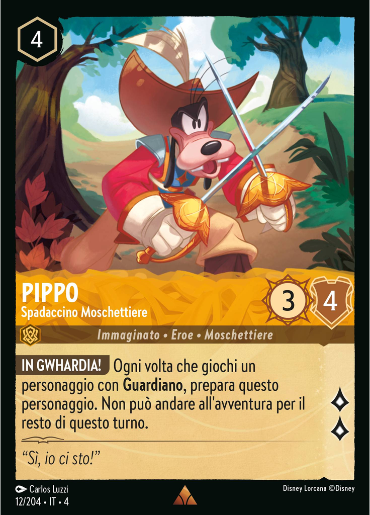Goofy - Musketeer Swordsman