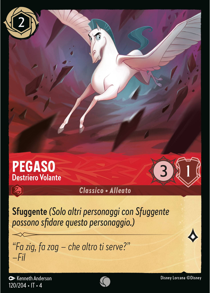 Pegasus - Flying Steed (Foil)