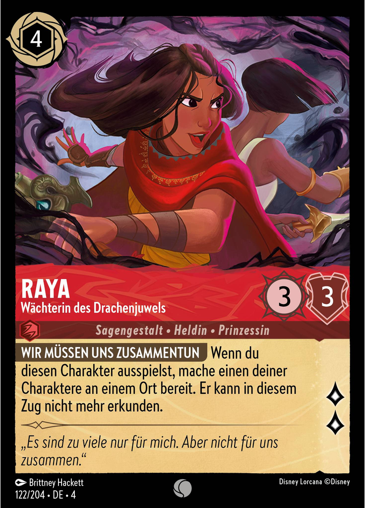 Raya - Guardian of the Dragon Gem (Foil)