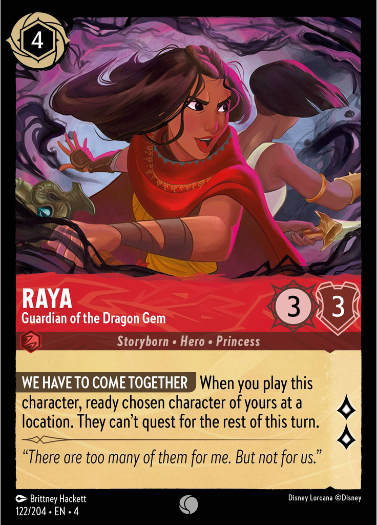 Raya - Guardian of the Dragon Gem (Foil)