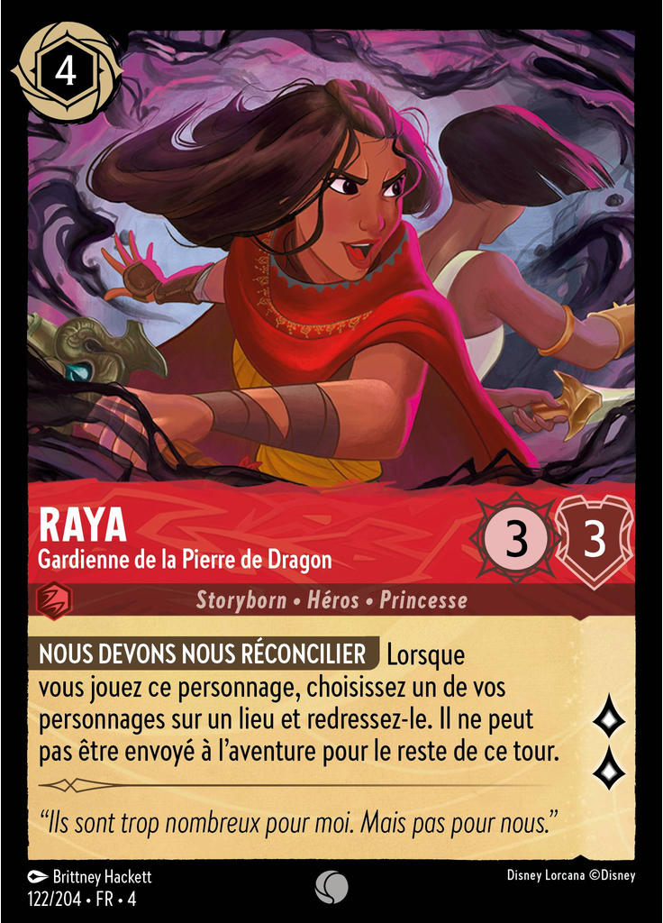 Raya - Guardian of the Dragon Gem (Foil)