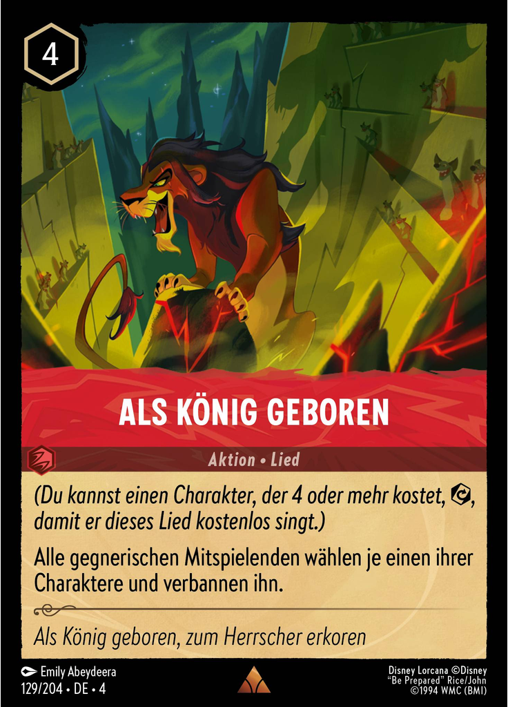 Be King Undisputed (Foil)