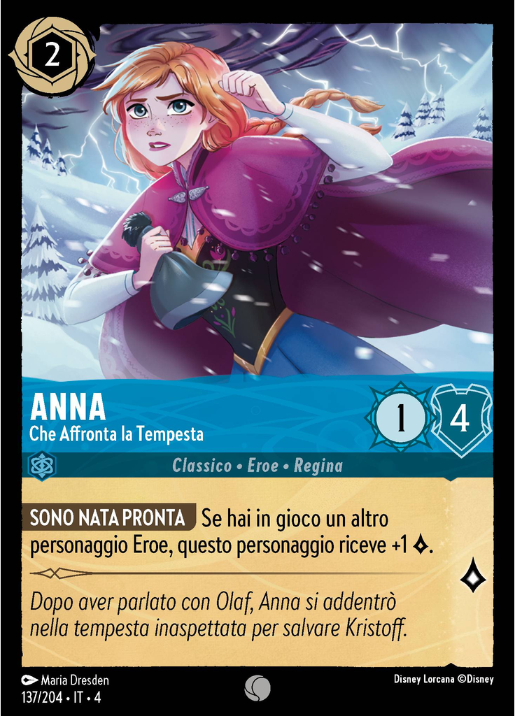 Anna - Braving the Storm (Foil)