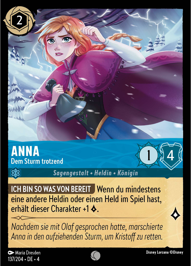 Anna - Braving the Storm