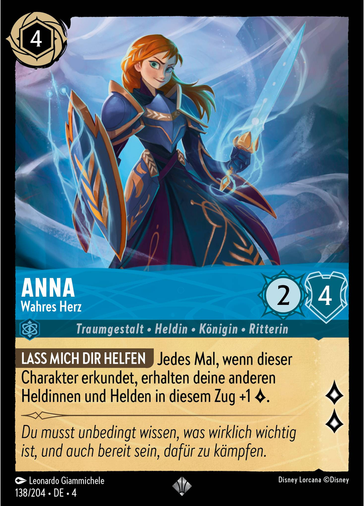 Anna - True-Hearted (Foil)