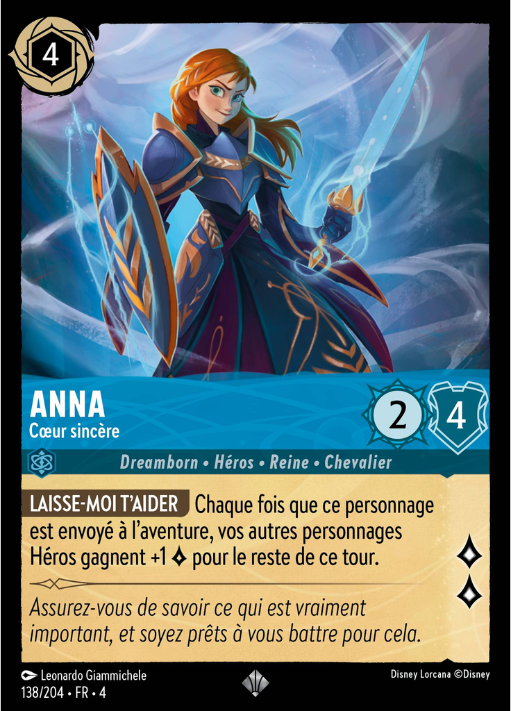 Anna - True-Hearted (Foil)