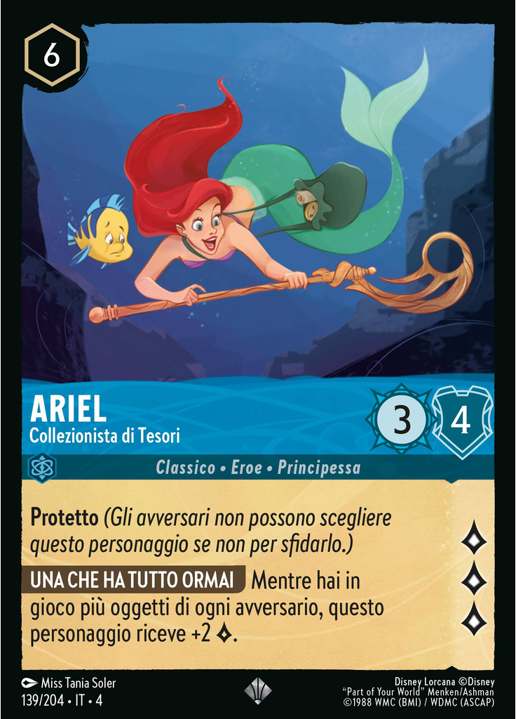 Ariel - Treasure Collector (Foil)
