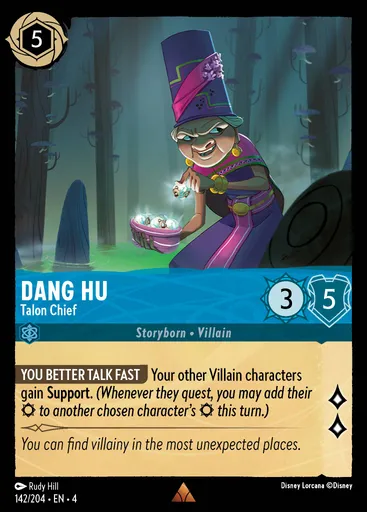 Dang Hu - Talon Chief