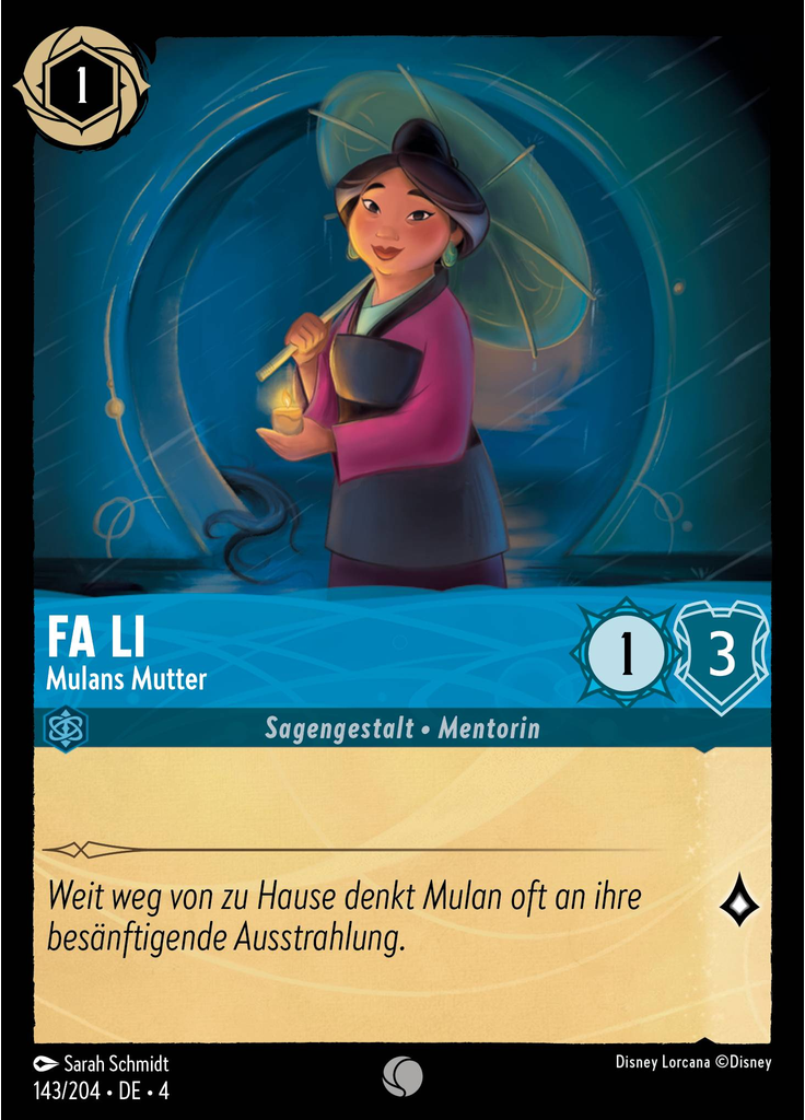 Fa Li - Mulan's Mother (Foil)