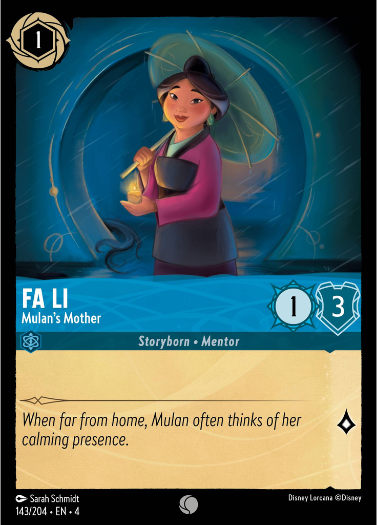 Fa Li - Mulan's Mother (Foil)