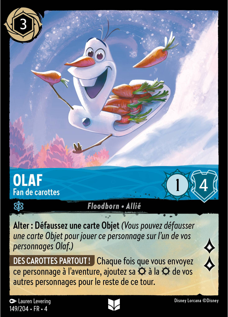 Olaf - Carrot Enthusiast (Foil)