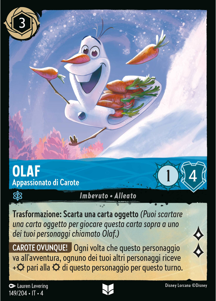 Olaf - Carrot Enthusiast