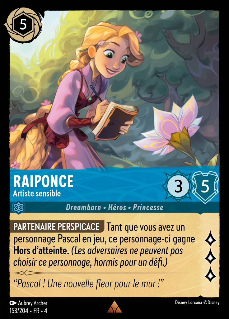 Rapunzel - Appreciative Artist (Foil)