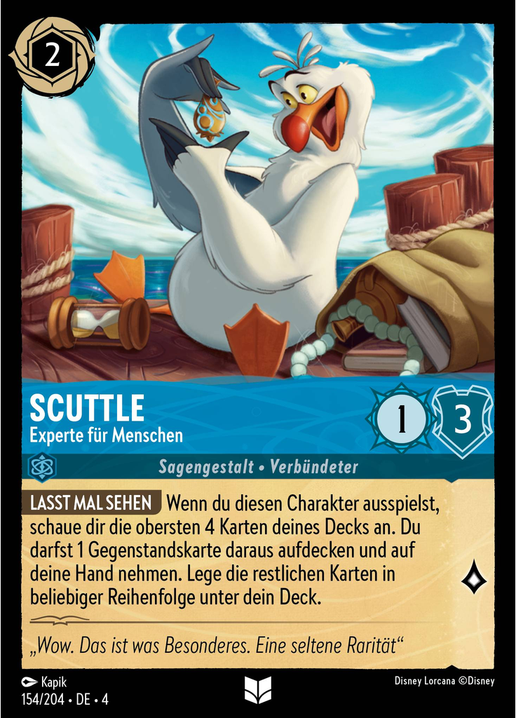 Scuttle - Expert on Humans (Foil)