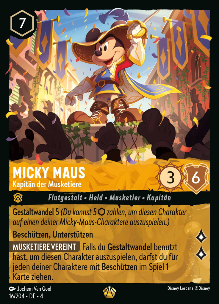 Mickey Mouse - Musketeer Captain (Foil)