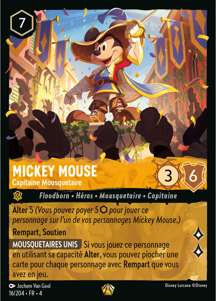 Mickey Mouse - Musketeer Captain (Foil)