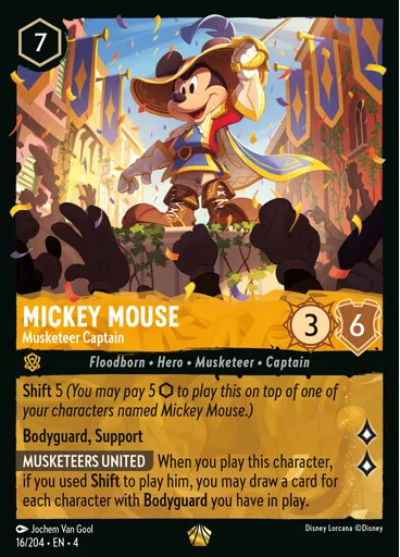 Mickey Mouse - Musketeer Captain