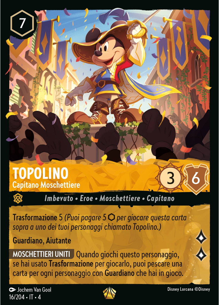 Mickey Mouse - Musketeer Captain