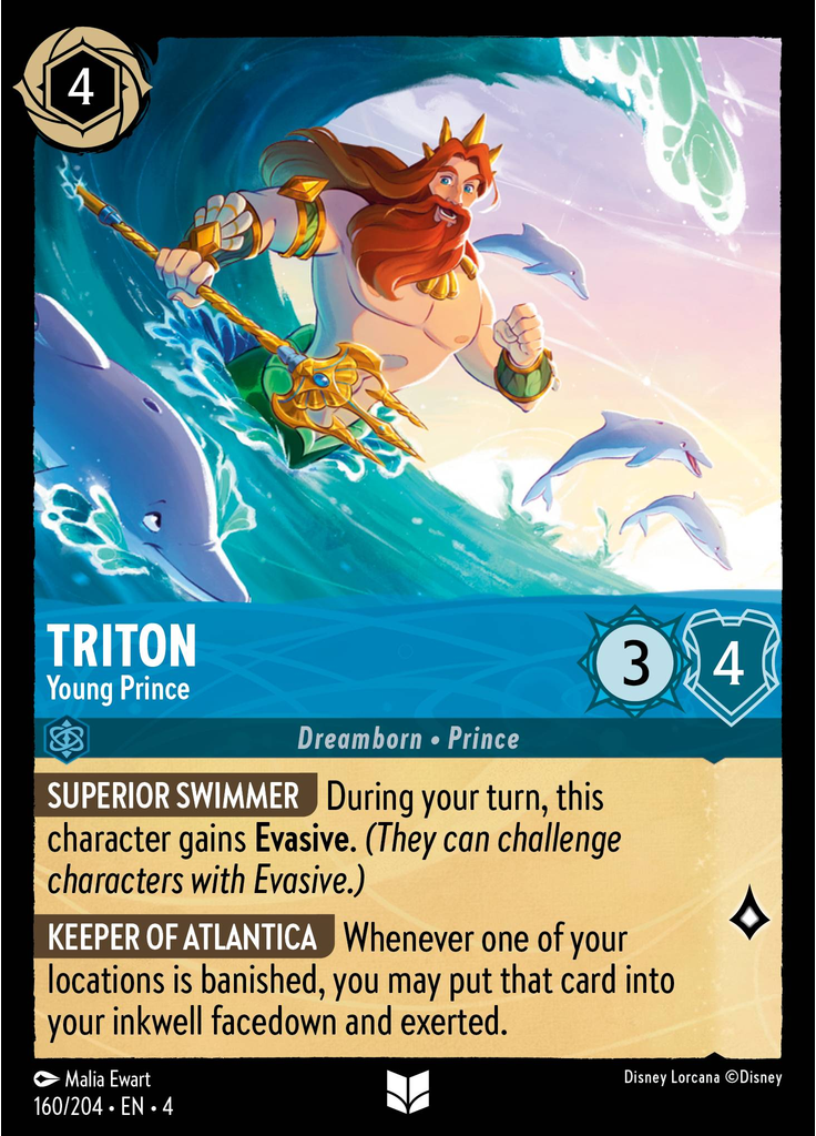 Triton - Young Prince (Foil)