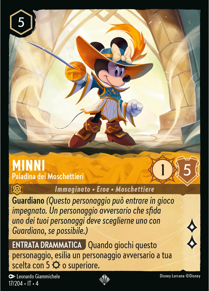 Minnie Mouse - Musketeer Champion