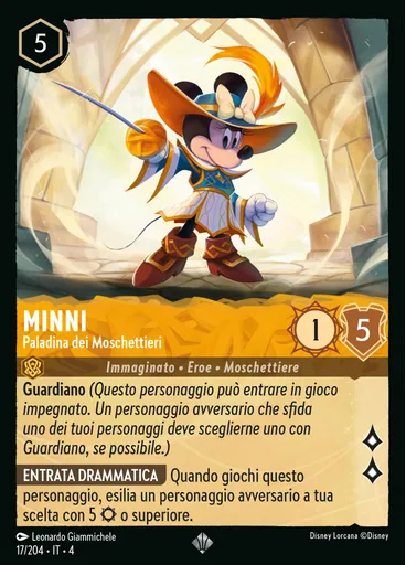 Minnie Mouse - Musketeer Champion