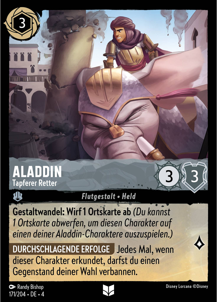 Aladdin - Brave Rescuer (Foil)