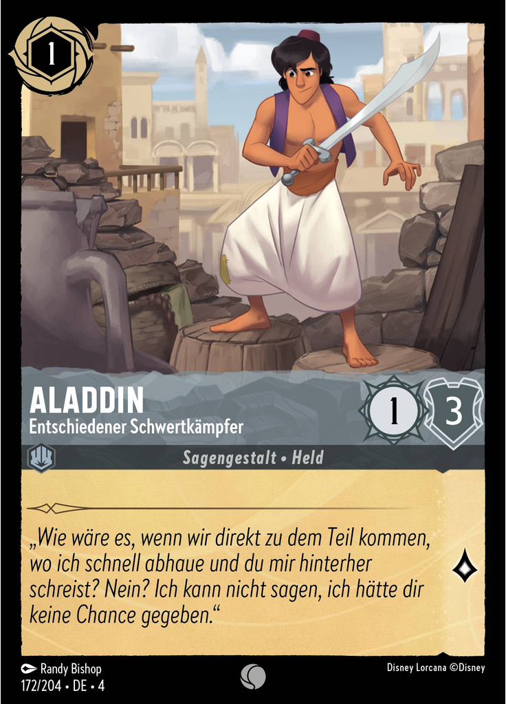 Aladdin - Resolute Swordsman