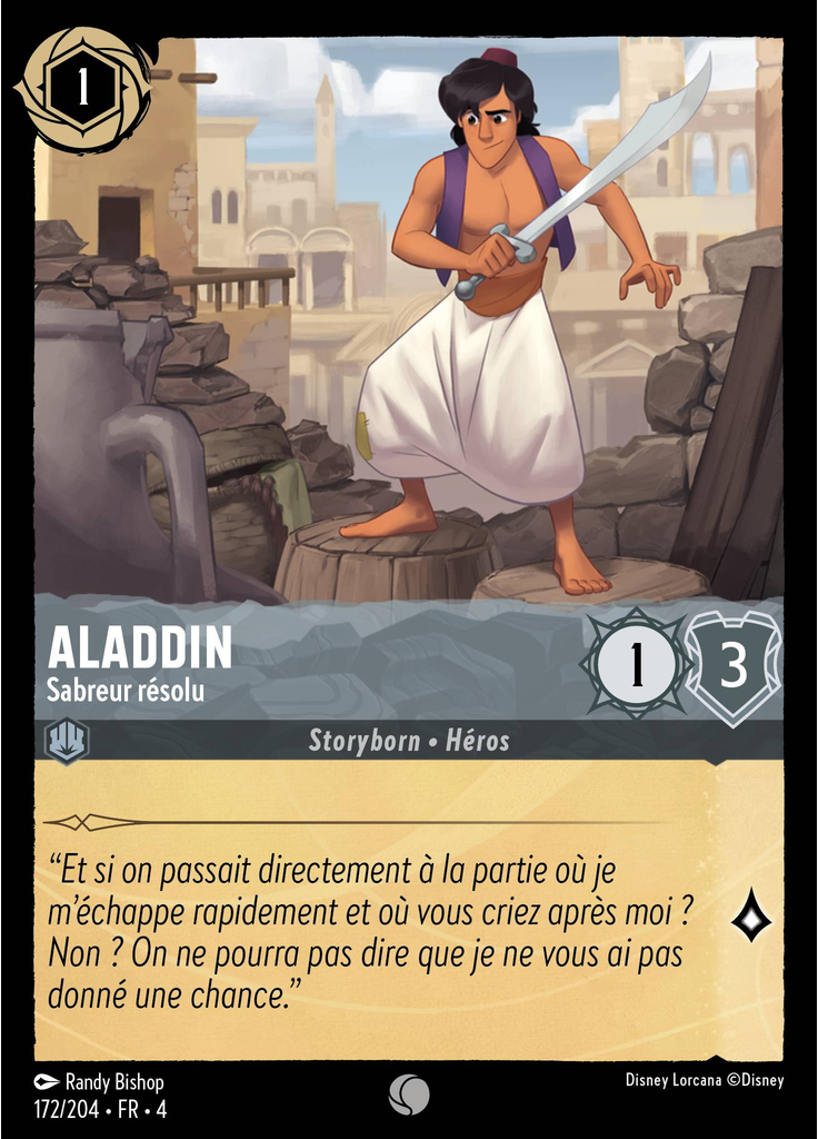 Aladdin - Resolute Swordsman