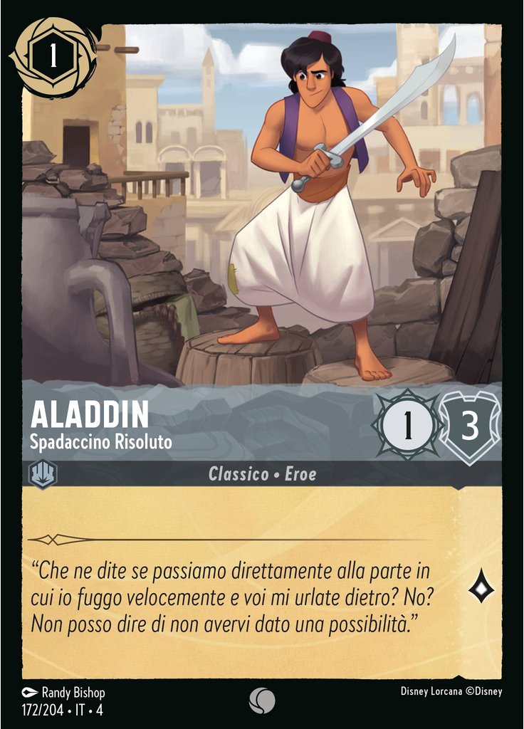 Aladdin - Resolute Swordsman