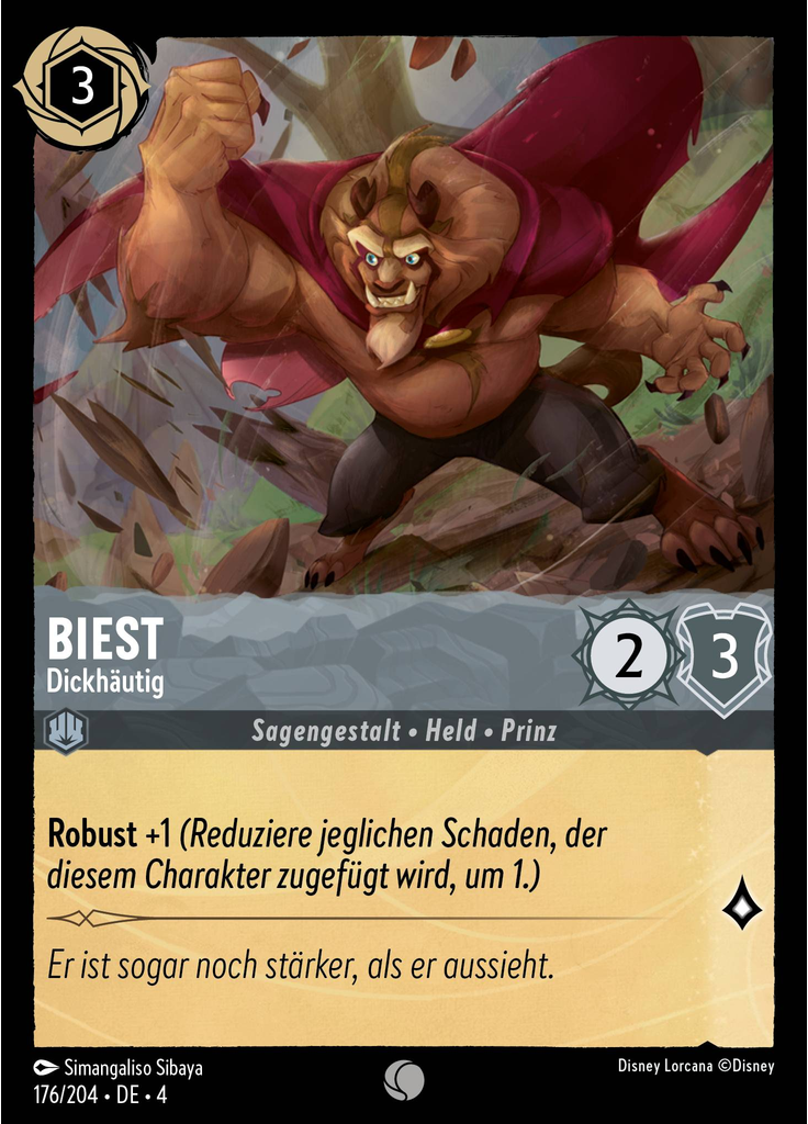 Beast - Thick-Skinned (Foil)