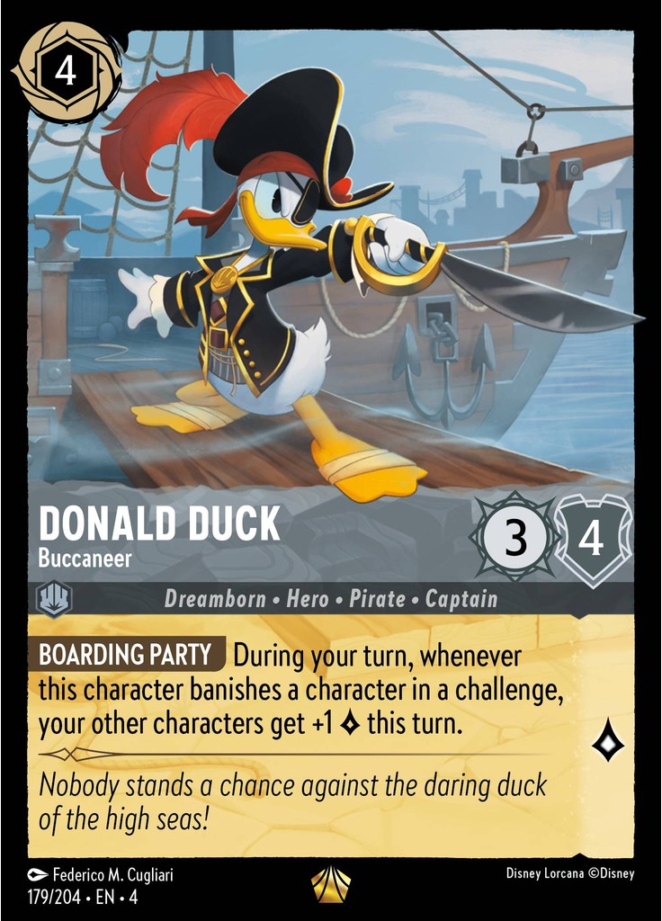 Donald Duck - Buccaneer (Foil)