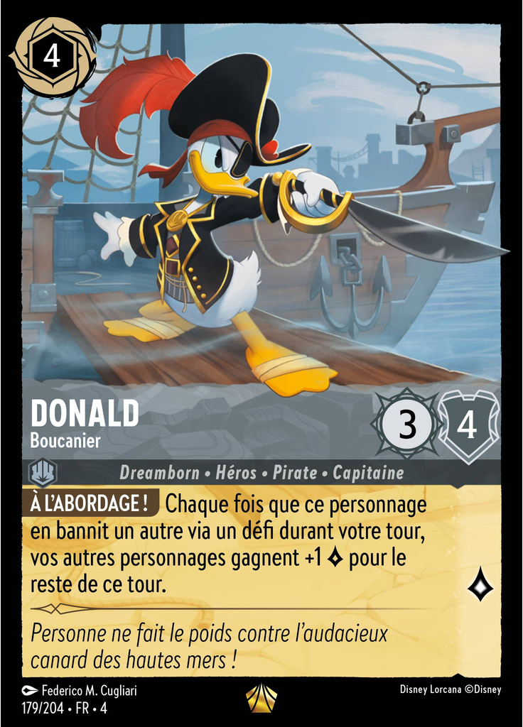 Donald Duck - Buccaneer (Foil)