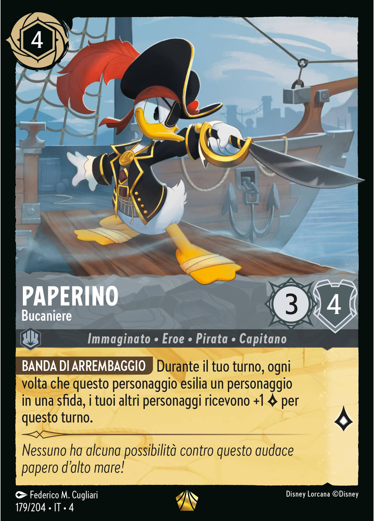 Donald Duck - Buccaneer (Foil)