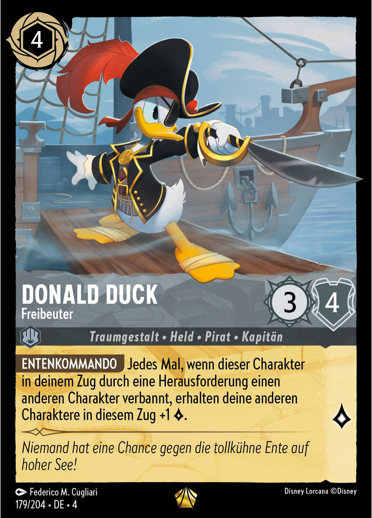 Donald Duck - Buccaneer