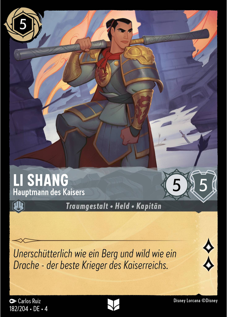 Li Shang - Imperial Captain (Foil)