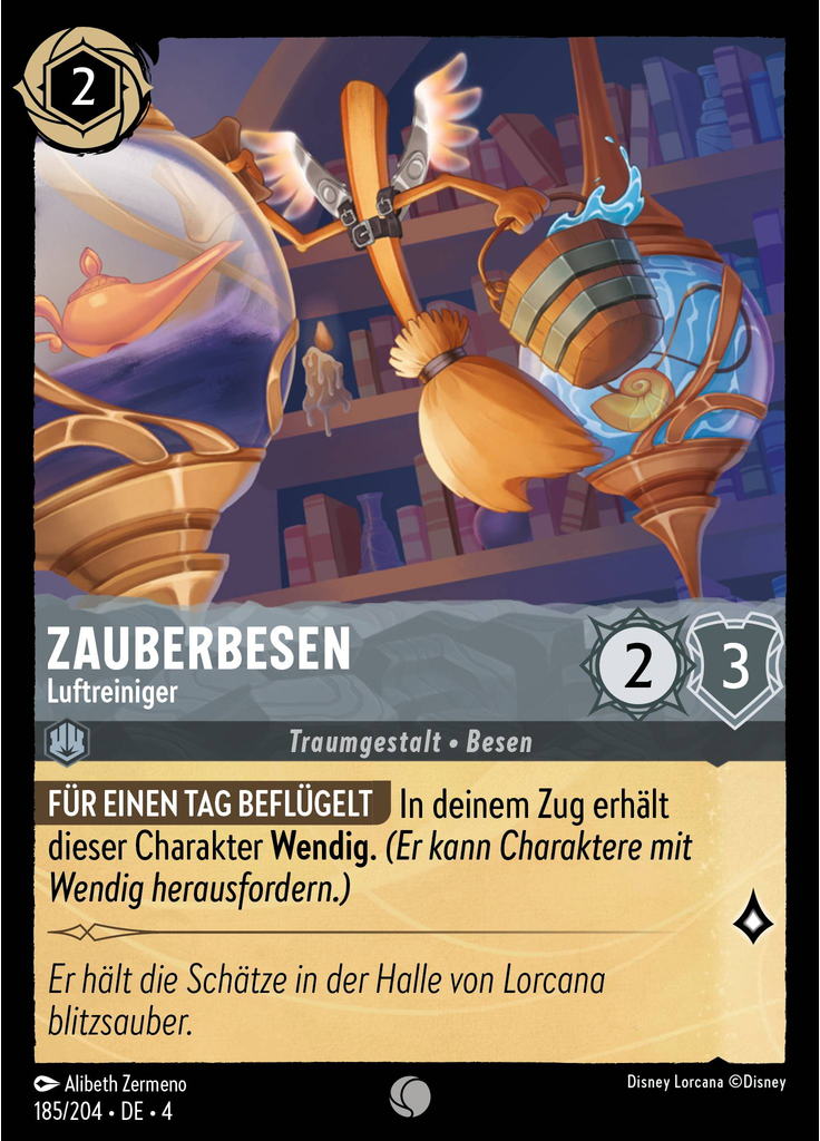 Magic Broom - Aerial Cleaner (Foil)
