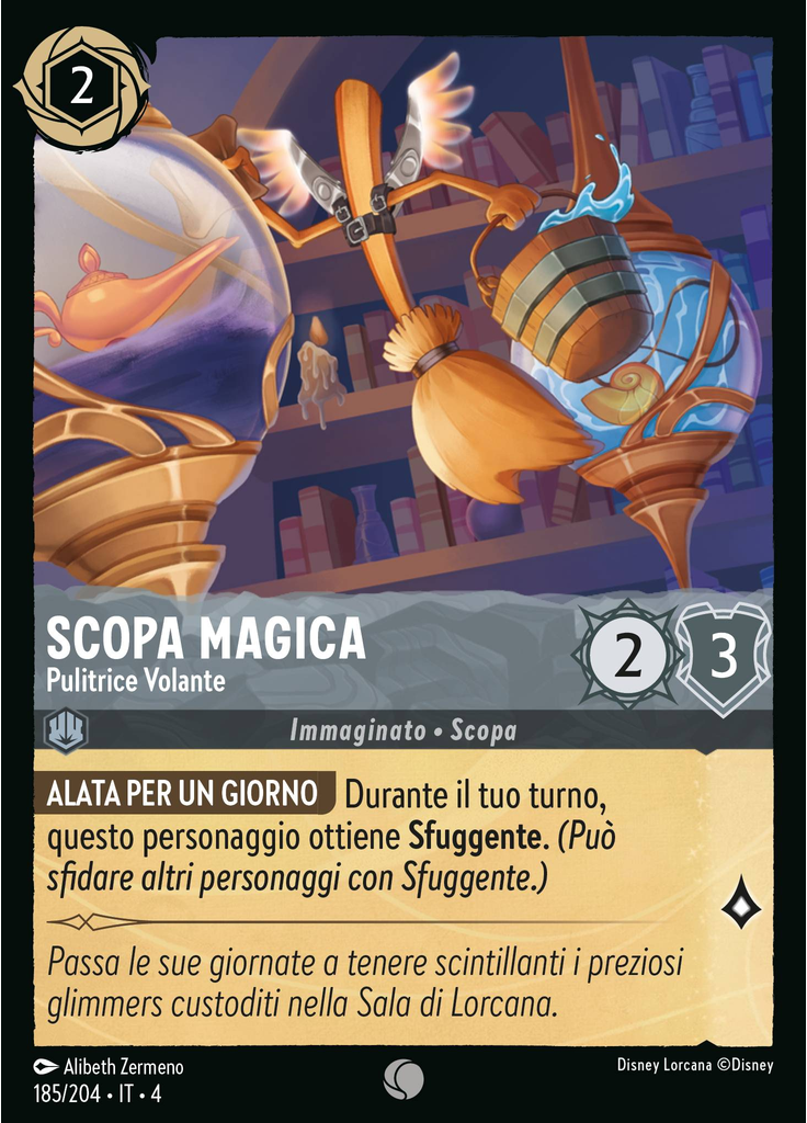 Magic Broom - Aerial Cleaner (Foil)